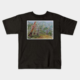 Coloured Gums at Berrara NSW Kids T-Shirt